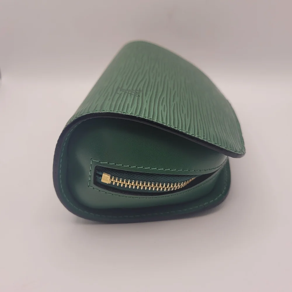 Louis Vuitton Epi Dauphine PM Cosmetic Pouch Green